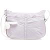 Kipling Izellah - Borsa a tracolla da donna, super leggera, in nylon, Grigio tenero, 7.25''L x 4.25''H x 1.5''D