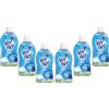 Vernel Blu Oxygen Ammorbidente Lavatrice Concentrato Profumato, 6 Confezioni