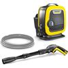 KÄRCHER idropulitrice portatile K Mini, pressione: max. 110 bar, portata: 360 l/h, superficie coperta: 20 m²/h, filtro acqua, peso: 3,9 kg, tubo e pistola ad alta pressione, lancia Vario Power Jet