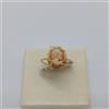 ANELLO DA DONNA CON CAMMEO IN ORO GIALLO 18KT 2 GR. (7966) N.16