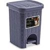 STEFANPLAST spa Pattumiera Bidone a Pedale elegance 6 litri blu navy