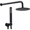 KARAG Kit Completo Doccia "KARAG" MATT BLACK - senza miscelatore.