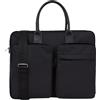 Tommy Hilfiger Uomo Borsa Laptop Repreve Computer Bag con Spallaccio, Nero (Black), Taglia Unica