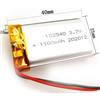 102540 Rechargeable 3.7V 1100Mah 102540 Li Polymer Ion Battery For Power DVD Power Bank