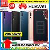 Huawei SCOCCA BACK COVER VETRO+LENTE+BIADESIVO HUAWEI P20 PRO CLT-L09 CLT-L29
