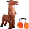 Costume da cavallo gonfiabile Blow Farm Animal Costume per la parata del