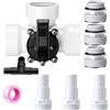 Reliable 1 5 Kit Valvola Diverter Piscina a 3 Vie con Filo Interno e Raccordo Valvola