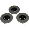 DeLonghi Kit Spazzole Feltro + Supporto x3 Lucidatrice Flash LC VP FL DE LONGHI- VT504703