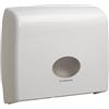 Aquarius Dispenser di carta igienica continua in maxi rotolo Aquarius 6991 - bianco
