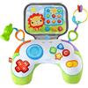 Fisher-Price (TG. Large) Fisher-Price - Cuscino Baby Gamer Giocattolo Sensoriale per Giocare