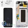 SAMSUNG DISPLAY LCD FRAME ORIGINALE SAMSUNG SERVICE PACK GALAXY S8+ PLUS SM-G955F SILVER