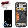 Huawei DISPLAY LCD BATTERIA ORIGINALE HUAWEI SERVICE PACK PER P40 LITE 5G MIDNIGHT BLAC