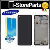 Samsung DISPLAY PER SAMSUNG A21S SM A217F ORIGINALE SERVICE PACK VETRO TOUCH LCD FRAME
