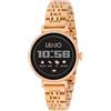 Liu Jo Luxury Smartwatch LIU JO LUXURY GLAM SWLJ158 Bracciale Acciaio Rosè Touchscreen