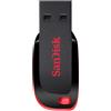 SanDisk Cruzer Blade unità flash USB 16 GB USB tipo A 2.0 Nero, Rosso