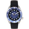 Lorenz Orologio Uomo LORENZ 26169BB Silicone Nero Blu Sub 100mt