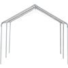 Outsunny Gazebo Copertura per Auto 5.95x2.9m in Acciaio Zincato