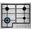 ELECTROLUX EGS64362X PIANO COTTURA GAS 60 CM 4 FUOCHI INOX GRIGLIE GHISA