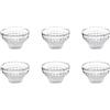 GUZZINI Tiffany Ciotola Coppetta Set 6 Pezzi Trasparente 12cm