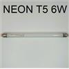 WIMEX S.P.A. (TOP LUX) Tubo fluorescente NEON T5 6W LUCE FREDDA 6500K attacco G5 lunghezza tot. 22,4 cm