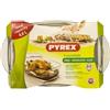 Pyrex Pirofila da Forno in Vetro Rettangolare 43x33 cm con Coperchio Trasparente Pyrex