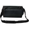 ART & GO ART&GO - Valigetta di trasporto per 80 pennarelli, organizer ergonomico con 6 file trasparenti, cinghia di trasporto, ideale per artisti e studenti, colore nero