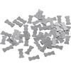 INNSPIRO Paillettes papillon argento 13 mm. 14 g, ideale per artigianato con bambini, decorazioni e attività creative