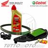 KIT TAGLIANDO OLIO CANDELA FILTRO ARIA CINGHIA RULLI HONDA SH 150 i 2017-2019