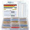 Kit Resistenze 1475pz Ohm Con 52 Valori Di Resistenza e 50 Diodi di Commutazione