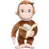 PLAY BY PLAY CURIOSO COME GEORGE Peluche 25cm SCIMMIA con BANANA Originale CURIOUS GEORGE