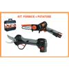 Valgarden Kit per potatura a batteria litio potatore motosega mini sega forbice cesoia