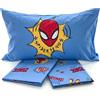 Caleffi Lenzuola Caleffi Spiderman NY singolo piazza e mezza completo letto cotone 100%