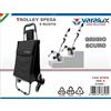 CARRELLO PORTASPESA PORTA SPESA 3 RUOTE TROLLEY SALI SCENDI SCALE
