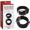 CHISA NOVELTIES Polsiera o cavigliera per le pratiche Fetish bondage Regolabili manette