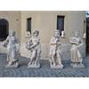 Mondo artistica STATUE DELLE 4 STAGIONI STATUA DA GIARDINO PER ESTERNO IN CEMENTO MARMO H 120 CM
