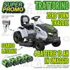 EGO POWER PLUS Trattorino rasaerba a batteria ego TR 4201 E scarico laterale