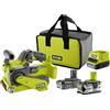 Ryobi R18BS-0 Levigatrice Nastro Batteria 18V ONE+ 76x457mm 250m/min (2.0+4.0)Ah