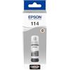 Epson EcoTank 114 Flacone d'Inchiostro Originale | Grey| Alto Rendimento - Fino a 6.200 Pagine | Compatibile Con Modelli ET-8500 / ET-8550 | Garanzia dei Migliori Risultati di Stampa