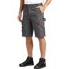 Lee Cooper Pantaloncini Lavoro Uomo Cargo - Workwear Shorts Resistenti Multi Tasche Facile Cura, Shorts Estivi Leggeri Triple Cuciture Capri (grigio, 40W)