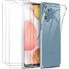 Custodia per SAMSUNG GALAXY A33 5G + Pellicola in Vetro Temperato