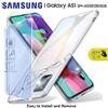 CUSTODIA per SAMSUNG Galaxy A51 Cover TPU + Pellicola VETRO Temperato Protezione