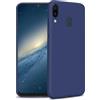 CUSTODIA per SAMSUNG A40 Cover tpu NERO Matte Opaco + Pellicola VETRO Temperato