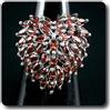 A Bijoux ANELLO GRANATO Argento 925