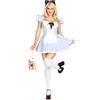 Leg Avenue Storybook Alice apron dress Set di costumi, L