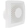 LUX Aspiratore Aria Bagno da Parete 15 Watt Portata 60 m3/h Bianco Lux 127 L80