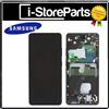 DISPLAY LCD PARI ORIGINALE OEM OLED SAMSUNG S21 ULTRA SM-S998 TOUCH SCHERMO NERO
