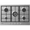 Candy Timeless CHG74WX Acciaio inox Da incasso 74.5 cm Gas 5 Fornello(i)