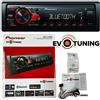 Pioneer Autoradio Pioneer con Bluetooth e Microfono integrato 50Wx4 USB MP3 Mvh230BT