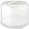 Eva Collection Porta Torta Fresh XL Tondo Bianco con Coperchio Ø 35,5 h. 26 cm Eva - Buffet