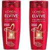 L'oreal 2x Shampoo Elvive Color Vive 400ml Capelli Colorati Protezione Colore